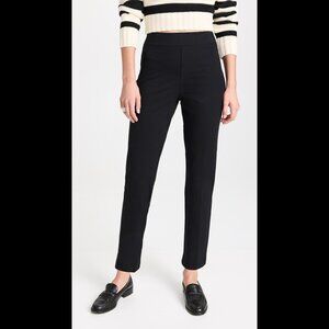Spanx Black High Rise Slim Straight Pants (Petite S)